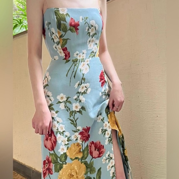 NWOT- Reformation Ingrid Dress in Florist Size 4 - Picture 12 of 14